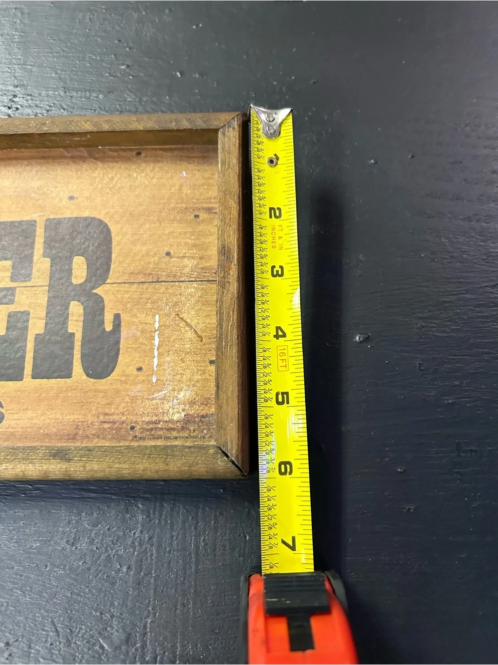 Vintage WANTED Housekeeper Funny Wood Sign | Western/CowboyMan Cave Deco